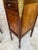 1940s Pair of French Empire Style Wood Nightstands With Inlay and Bronze Mounts For Sale - Image 11 of 11