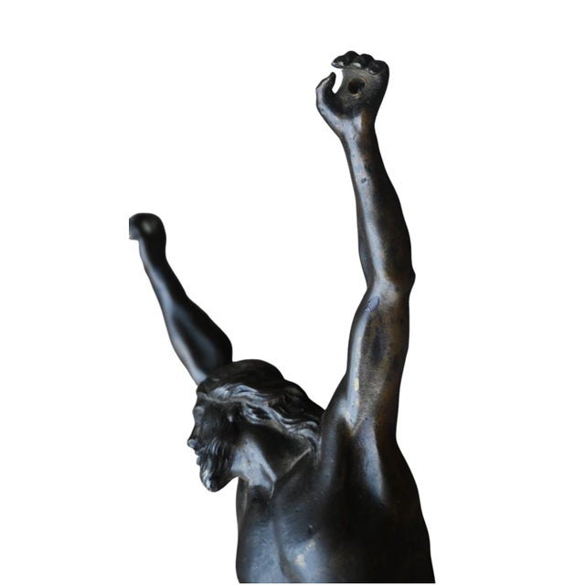 Flemish Baroque Bronze Corpus of Christ, 1600s For Sale - Image 10 of 11