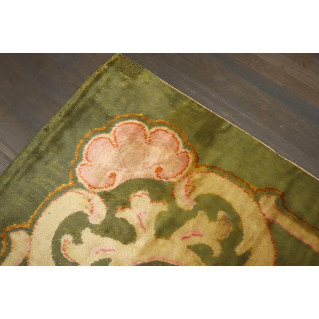 an early 20th-century Spanish Savonnerrie Rug Details rug no. 10785 size 11' 7" x 15' 1" (353 x 460 cm