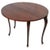 Vintage George III Style Walnut Demi-Lune Folding Game Table, England, 1950s For Sale - Image 12 of 12
