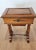 French Antique French Louis Philippe Period Walnut Sewing Stand / Work Table For Sale - Image 3 of 12