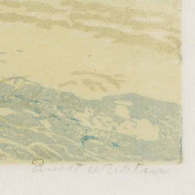 1920s Forest Road by Ernest William Watson, 1920 For Sale - Image 5 of 8