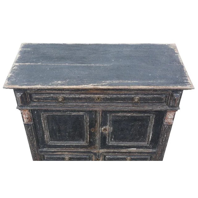 Antique Painted Kitchen Buffet For Sale - Image 11 of 13