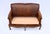 Vintage Louis XV Style Leather Loveseat Sofa For Sale - Image 11 of 12