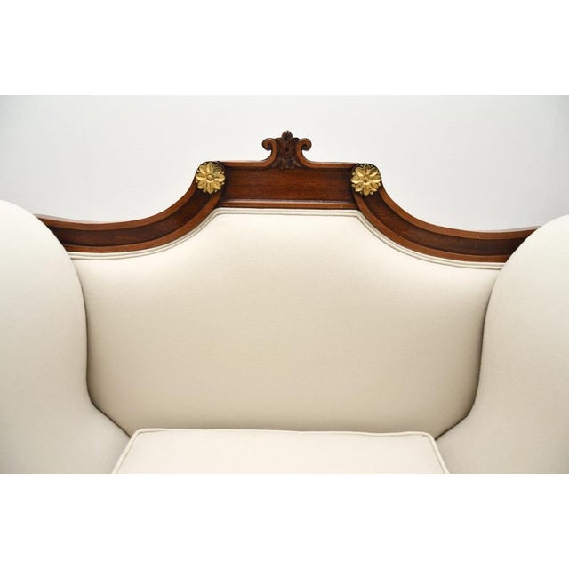 Wood Large Vintage Regency Lounge Chairs, 1920, Set of 2 For Sale - Image 7 of 13