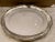 Arte Italica Pewter and Ceramic Serving Platter, White Ceramic. Crafted in Italy using the finest pewter and ceramic.