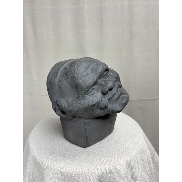 Portraiture 1975 "Mister Ma'lesh" by Hassan Heshmat For Sale - Image 3 of 9