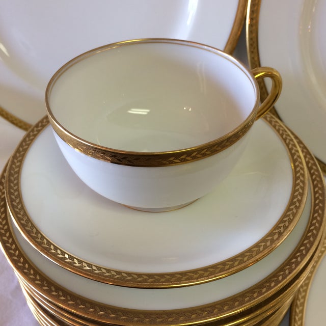 Max 78 OFF Vignaud Limoges Double Handle Bullion Cup And Saucer Www gledko