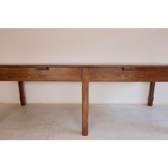 Large Vintage Dining Table, 1920s For Sale - Image 11 of 18