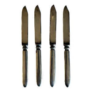 Vintage Wm. Rogers & Son Silver Plate Fruit Knives - Set of 4