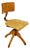 Bauhaus Swivel Office Chair in Wood by Puffdreh Kontorchair, 1930s For Sale