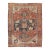 Antique Persian Serapi Rug With Medallion in Rusty-Orange 9'8"x11'4" For Sale