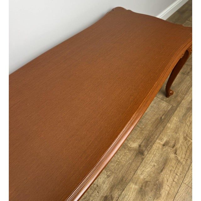 Vintage French Coffee Table in Wood For Sale - Image 6 of 16