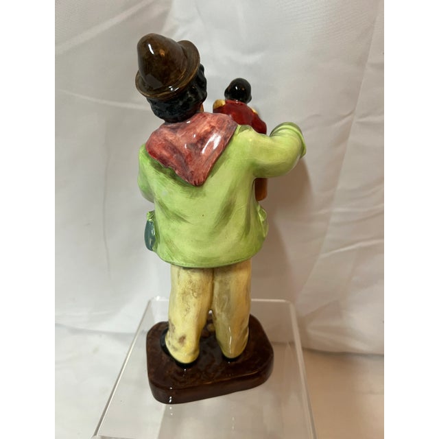 Mid 20th Century Royal Doulton Organ Grinder and Monkey Figurine For Sale In Dallas - Image 6 of 6