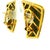 Gold 1990s Pair of Michael Bondanza “Heatwave” Platinum & 18k Gold Sculptural Earrings For Sale - Image 8 of 10