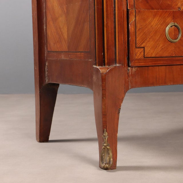 Louis XVI Style Chest of Drawers For Sale - Image 6 of 10