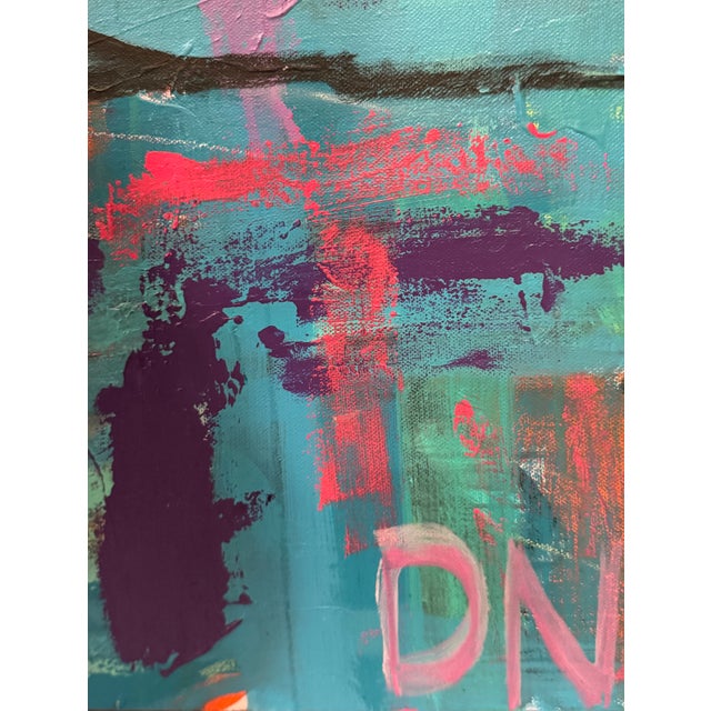 "To the Sun" Original Abstract Painting by Devyn Nicole For Sale - Image 6 of 12
