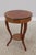 Neoclassical Baker Walnut Round Two-Tier Neoclassical Occasional Table For Sale - Image 3 of 17