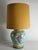 Deruta Porcelain Table Lamp with Hand-Painted Grape Decoration, Italy, 1960s For Sale - Image 3 of 17