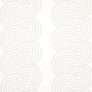 Sample - Schumacher Giraldi Wallpaper in Pumice