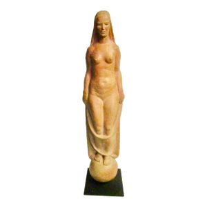 1950s M C M Universal Earth Mother Terra Cotta Sculpture
