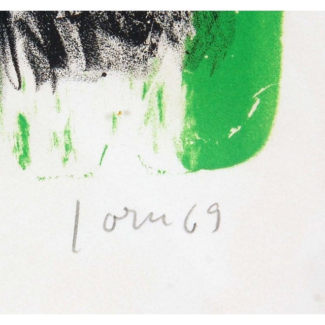 Modern Asger Jorn, Failed Provocation, Lithograph, 1969 For Sale - Image 3 of 4