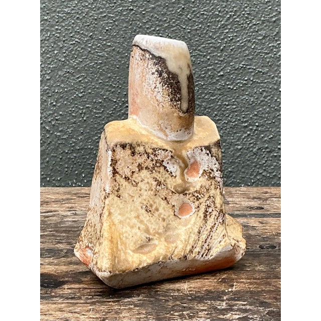 Vintage Abstract Ceramic Vase For Sale - Image 11 of 12