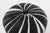 1980s 1980's Murano Salviati Optical Glass Object Sculpture, Black and White Striped, Italy For Sale - Image 5 of 9