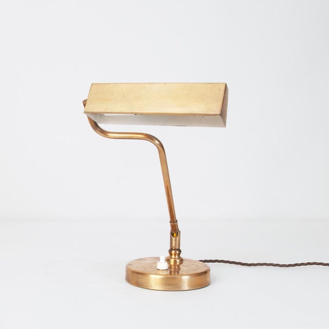 1940s Swedish Table Lamp attributed to Einar Bäckström, 1940s For Sale - Image 5 of 8