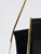 Metal Mid-Century Magazine Rack in Brass and Black Leather attributed to Carl Auböck, Austria, 1950s For Sale - Image 7 of 18
