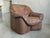 Mid-Century Modern Leather Lounge Chair, 1970s For Sale - Image 6 of 10