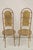 Hollywood Regency Vintage Italian Hollywood Regency Iron Gold Gilt Lattice Dining Set - 7 Pc Set For Sale - Image 4 of 14
