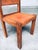 Elm & Cognac Leather Dining Room Chairs Set in the style of Pierre Chapo, Italy, 1960s, Set of 4 For Sale - Image 16 of 18