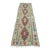1970s Southwetern Style Handmade Beige Kilim Runner Rug For Sale
