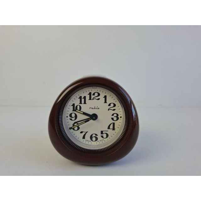 Space Age Ruhla Mechanical Alarm Clock, GDR, 1970s For Sale - Image 16 of 18