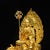 Metal Late 19th Century Gilt Bronze Ksitigarbha Bodhisattva Statue, 3.95kg For Sale - Image 7 of 9