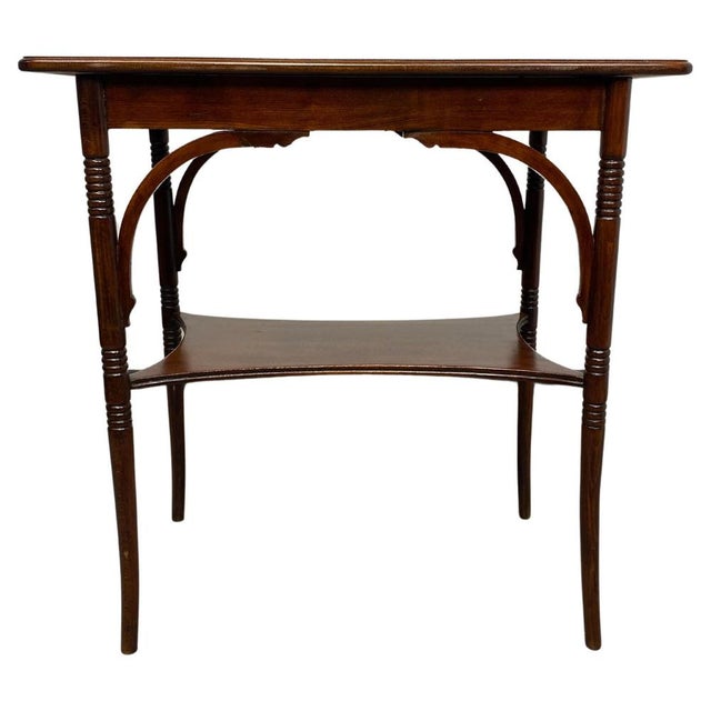 Secession Side Table attributed to J&J Kohn, 1890s For Sale - Image 10 of 10