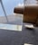 Postmod Faux Elephant Tusk Brass & Lucite Console For Sale In Tampa - Image 6 of 10