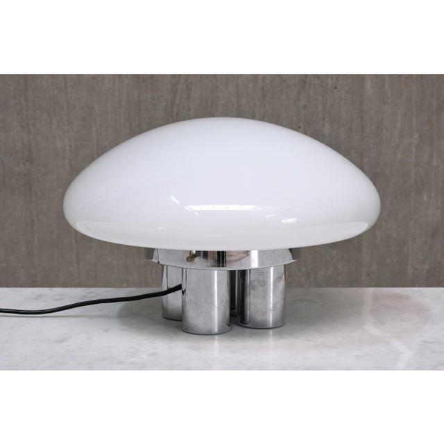 Magnolia Table Lamp by Sergio Mazza & Giuliana Gramigna for Quattrifolio, 1973 For Sale - Image 11 of 12