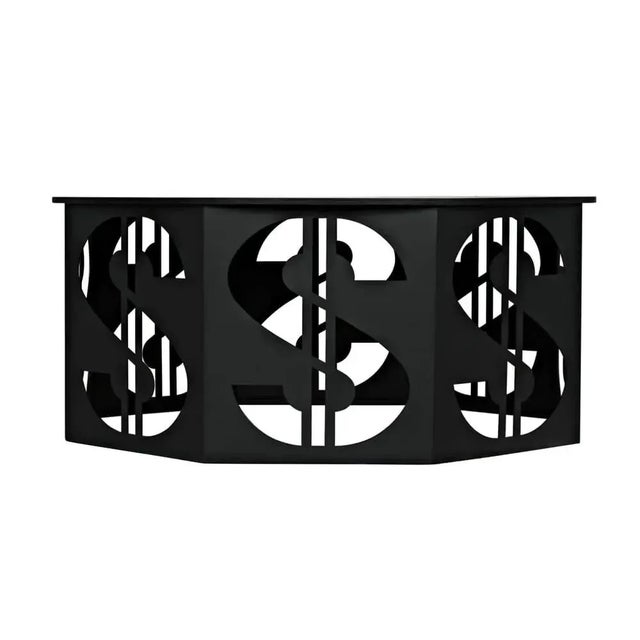 Noir NOIR Dollar Coffee Table, Black Iron For Sale - Image 4 of 6