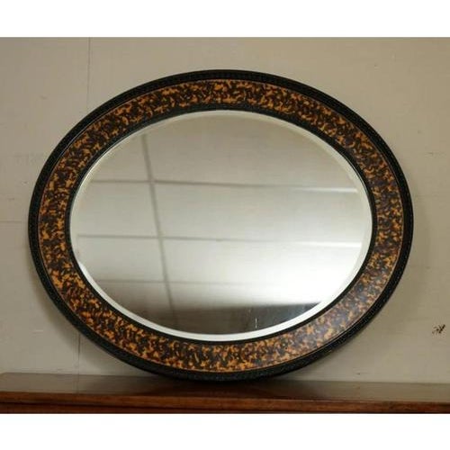 Lovely vintage oval wall mirror in the manner of william yeoward. A beautiful well made mirror. It does not have any chain...
