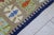 Textile 1970s Tribal Style Handmade Oushak Kilim Rug For Sale - Image 7 of 10