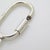 Vintage Italian Handmade Genuine Silver Italian Futurism Sport Tennis Keyring For Sale - Image 9 of 11
