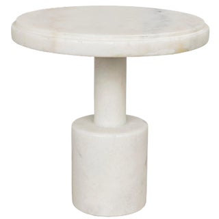NOIR Plato Cake Tray, White Stone For Sale