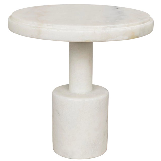 NOIR Plato Cake Tray, White Stone For Sale