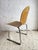Mid-Century Modern Stacking Chair in Bentwood and Chrome, France, 1980s For Sale - Image 4 of 13