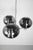 Metal Space Age Pendant Light in Metal For Sale - Image 7 of 12