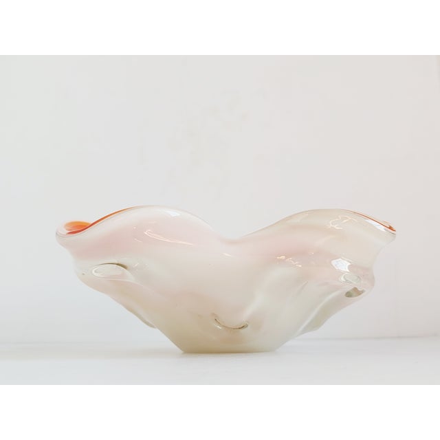 Vintage Murano Fratelli Toso Glass Bowl For Sale - Image 10 of 12