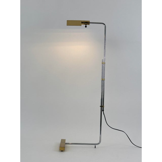 Floor Lamp Backslider by Cedric Hartman for Jack Lenor Larsen, Switzerland, 1960s For Sale - Image 6 of 18