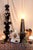 Black 1970s Black and White Marble Ashtray For Sale - Image 8 of 9